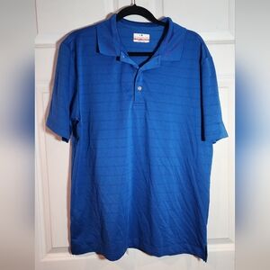Grand Slam Air Flow Men's Blue Polo Golf Shirt Large